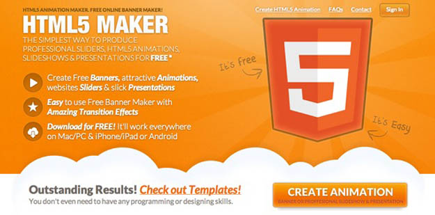 banner - 20 Ferramentas para Animação em HTML5