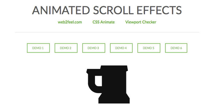 1 – Animated Scroll Effects