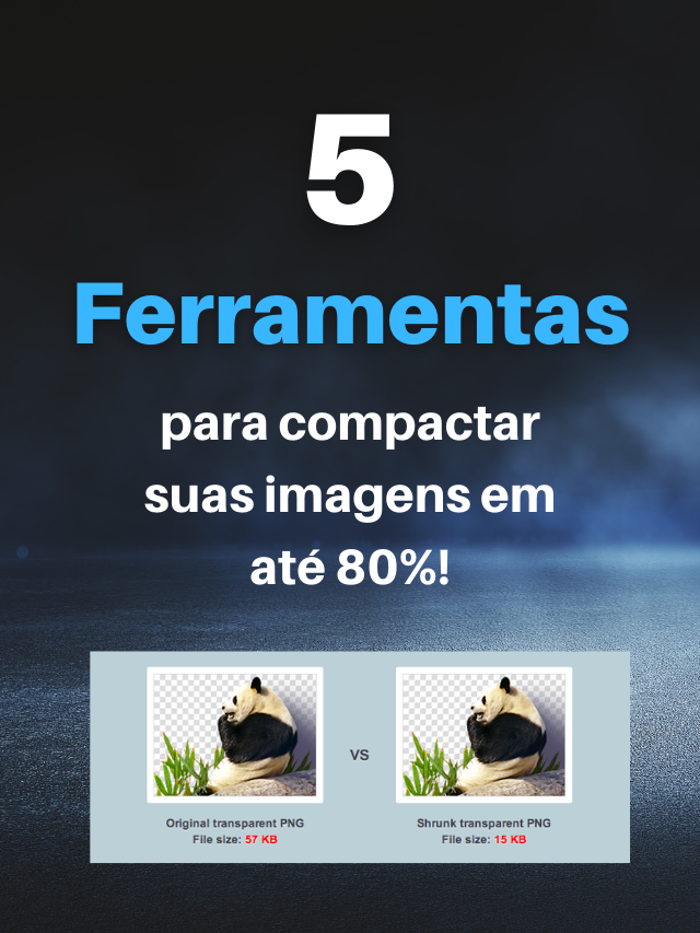 5 ferramentas para compactar suas imagens em até 80%