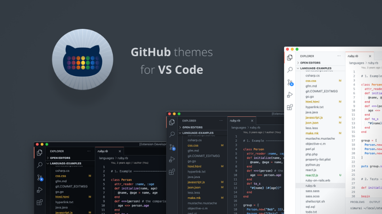 os melhores temas dark para visual studio code github theme - Os melhores temas dark para Visual Studio Code